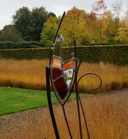 Garden Sculptures in glass