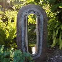 Portal - cermic sculpture by karen edwards